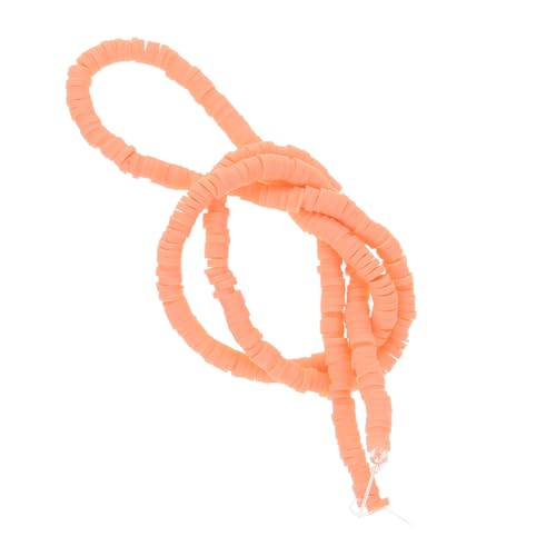 DOITOOL 1 Saite Diy Schmuck Lose Perlen Schmuckzubehör Aus Ton Lose Perlen Aus Ton Reize Herstellung Loch Handgefertigte Tonperlen Winzig Farbig Polymer-ton Orange DOITOOL 1 Saite Diy Schmuck Lose Perlen Schmuckzubehör Aus Ton Lose Perlen Aus Ton Reize Herstellung Loch Handgefertigte Tonperlen Winzig Farbig Polymer-ton Orange von DOITOOL
