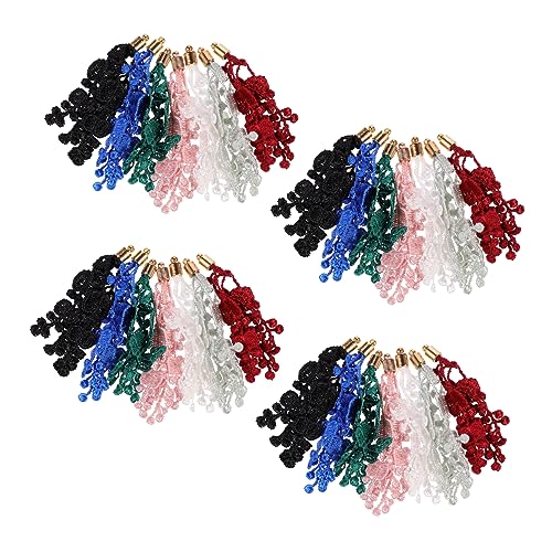 DOITOOL 1 Satz Bunte Ohrringe Quasten Diy Schmuckzubehör Vielseitige Materialien Für Kreative Designs Für Verschiedene Anlässe 32 Stück DOITOOL 1 Satz Bunte Ohrringe Quasten Diy Schmuckzubehör Vielseitige Materialien Für Kreative Designs Für Verschiedene Anlässe 32 Stück von DOITOOL