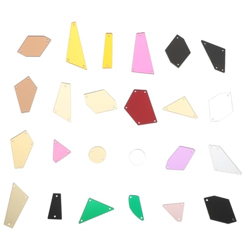 DOITOOL 1 Satz Kleidung Stickerei Applikationen Stoffflecken Nähen Kleiderflicken Gestickte Aufnäher Spiegel Kleiderapplikation Kleid-patch Mit Flacher Basis Acryl 50 Stück DOITOOL 1 Satz Kleidung Stickerei Applikationen Stoffflecken Nähen Kleiderflicken Gestickte Aufnäher Spiegel Kleiderapplikation Kleid-patch Mit Flacher Basis Acryl 50 Stück von DOITOOL