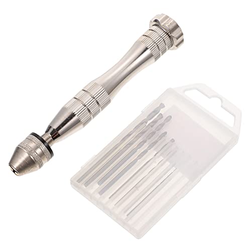 DOITOOL Bohrerset 0 8–3 Mm Handbohrer Aus Aluminiumlegierung Zum Schnitzen Manuelles Stanzwerkzeug-set von DOITOOL