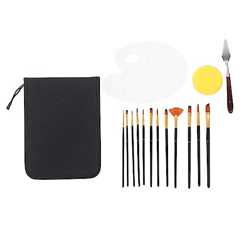 DOITOOL 1 Satz Pinselset Teiliges und Aquarellmalset für Künstler Tragbar für Öl und Wasserfarben Mischpalette DOITOOL 1 Satz Pinselset Teiliges und Aquarellmalset für Künstler Tragbar für Öl und Wasserfarben Mischpalette von DOITOOL