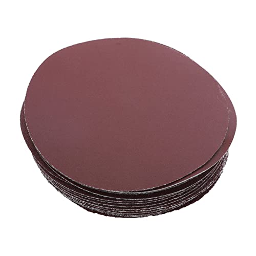 DOITOOL 1 Satz Sandpapier Polierpads Polishing Pad Schleifpad Schleifscheibe Für Bohrer Runde Schleifpapiere Schleifer Nasses Trockenes Schleifpapier Schleifscheiben Sandmaterial Rot 20st von DOITOOL