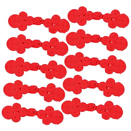 DOITOOL 10 Paare Alte Kleidung Diy Zubehör Klein Für Gemacht Groß Schwarze Knöpfe Stoffknöpfe Befestigungselemente Tasten Nähen Retro-umhang-taste Diy Nähverschluss Kostümknöpfe Rot Nylon DOITOOL 10 Paare Alte Kleidung Diy Zubehör Klein Für Gemacht Groß Schwarze Knöpfe Stoffknöpfe Befestigungselemente Tasten Nähen Retro-umhang-taste Diy Nähverschluss Kostümknöpfe Rot Nylon von DOITOOL