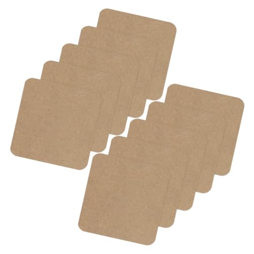 DOITOOL 10 Stück Holzplatten für Bastelarbeiten Leichte Tonplatten für Diy Projekte für Kunsthandwerk und Modellbau Blanko Holzplatten zum Gestalten und Dekorieren DOITOOL 10 Stück Holzplatten für Bastelarbeiten Leichte Tonplatten für Diy Projekte für Kunsthandwerk und Modellbau Blanko Holzplatten zum Gestalten und Dekorieren von DOITOOL