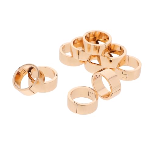 DOITOOL 10 Stück Klemmringe Büroklammerhalter Ringe Für Karteikarten Notizkartenringe Ringklemme Binderring Binderinge Buchring Ringe Für Papierbindung Kleine Metallringe DOITOOL 10 Stück Klemmringe Büroklammerhalter Ringe Für Karteikarten Notizkartenringe Ringklemme Binderring Binderinge Buchring Ringe Für Papierbindung Kleine Metallringe von DOITOOL