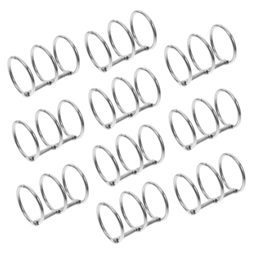 DOITOOL 10 Stück Ringbuch Bindebuchringe Lose Binderringe Metallringe Zum Basteln Metall Binderringe Karteikartenringe Binderinge Klemmringe Ringe Für Karteikarten Silber Eisen DOITOOL 10 Stück Ringbuch Bindebuchringe Lose Binderringe Metallringe Zum Basteln Metall Binderringe Karteikartenringe Binderinge Klemmringe Ringe Für Karteikarten Silber Eisen von DOITOOL