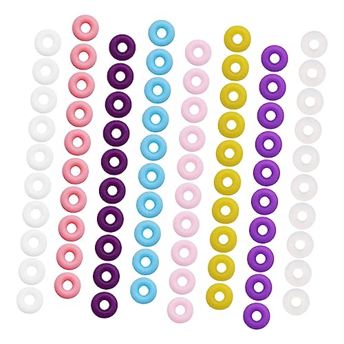 DOITOOL 100 Stück Anhänger Für Die Herstellung Von Halsketten Zubehör Diy Stopperperle Schmuck Wiederverwendbare Stopperperle Schlüssel Armbänder Halskettenstopperperle Reize Kieselgel DOITOOL 100 Stück Anhänger Für Die Herstellung Von Halsketten Zubehör Diy Stopperperle Schmuck Wiederverwendbare Stopperperle Schlüssel Armbänder Halskettenstopperperle Reize Kieselgel von DOITOOL