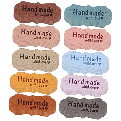 DOITOOL 100 Stück Farbetiketten Namensetiketten Für Kleidung Hergestellt Von Labels Personalisierte Kleideranhänger Handgefertigte Anhänger Schlüssel Mit Etiketten Geprägte Anhänger DOITOOL 100 Stück Farbetiketten Namensetiketten Für Kleidung Hergestellt Von Labels Personalisierte Kleideranhänger Handgefertigte Anhänger Schlüssel Mit Etiketten Geprägte Anhänger von DOITOOL