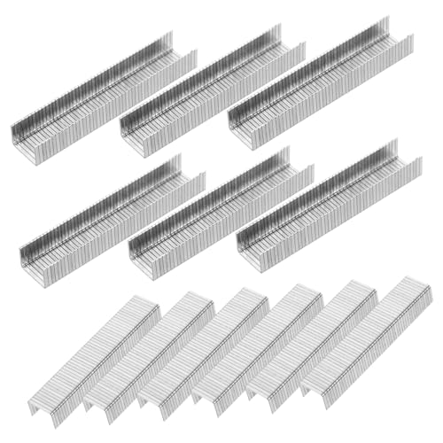 DOITOOL 1000 Stück Code-Nagel werkzeug werkzueg elektrische tackerpistole carpenters pneumatische Heftklammern Holzbearbeitung Heftklammern für Holzarbeiten Brad Nägel Kohlenstoffstahl von DOITOOL