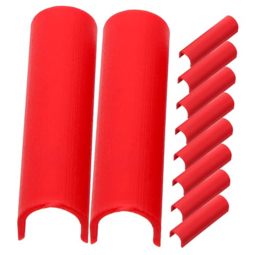 DOITOOL 10St Fliesenschneider ausstechplatte nakirimesser launsauger saugrobiter stabsauger Schneidemesser schirmständer verkleidung fliesen schneidemaschine augplatte absacker Plastik rot von DOITOOL