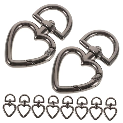DOITOOL 10Stücke D Form Metall Karabinerhaken Federverschlüsse Für Schmuck Schlüsselanhänger Robuste Und Langlebige Schnallen Für Rucksäcke Handtaschen Und Mehr DOITOOL 10Stücke D Form Metall Karabinerhaken Federverschlüsse Für Schmuck Schlüsselanhänger Robuste Und Langlebige Schnallen Für Rucksäcke Handtaschen Und Mehr von DOITOOL