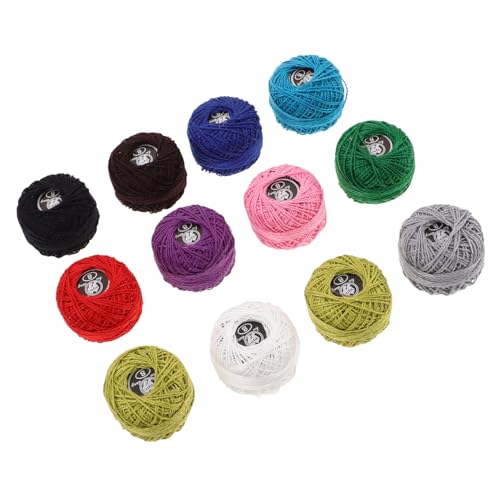 DOITOOL 12 Stück Baumwoll Stickgarn Armbänder Bastelgarn Dekogarn Zum Nähen Handstickgarn Kreuzstichgarn Strick Und Nähwerkzeuge Baumwollgarn DOITOOL 12 Stück Baumwoll Stickgarn Armbänder Bastelgarn Dekogarn Zum Nähen Handstickgarn Kreuzstichgarn Strick Und Nähwerkzeuge Baumwollgarn von DOITOOL