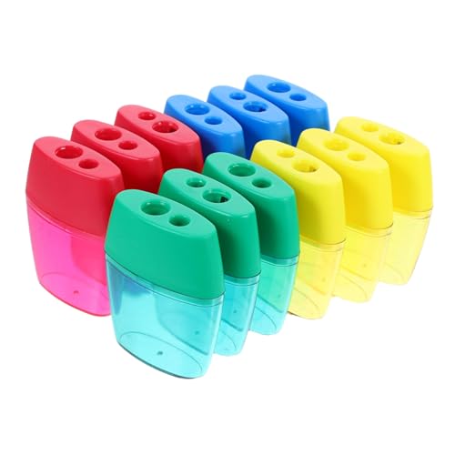DOITOOL 12 Teiliger Doppelloch Bleistiftspitzer Mini Bleistiftspitzer Tragbarer Anspitzer Hand Bleistiftspitzer Bleistiftspitzer Bleistiftspitzer Farbiger Manueller Anspitzer Aus DOITOOL 12 Teiliger Doppelloch Bleistiftspitzer Mini Bleistiftspitzer Tragbarer Anspitzer Hand Bleistiftspitzer Bleistiftspitzer Bleistiftspitzer Farbiger Manueller Anspitzer Aus von DOITOOL