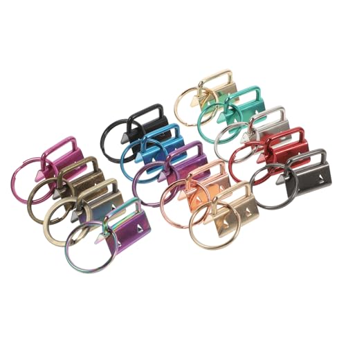 DOITOOL 14 Teiliger Schwanzclip Schlüsselring Schlüsselanhängerzubehör D Ring Schlüsselanhänger Armband Schlüsselanhänger Herstellungsset Kleidungsclips Pferdequasten Zur DOITOOL 14 Teiliger Schwanzclip Schlüsselring Schlüsselanhängerzubehör D Ring Schlüsselanhänger Armband Schlüsselanhänger Herstellungsset Kleidungsclips Pferdequasten Zur von DOITOOL