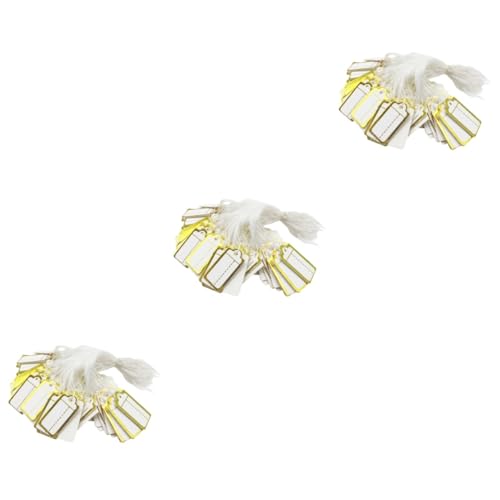 DOITOOL 1500 Stück Schmuck Preisschilder mit Goldrand Papier Anhänger für Schmuckdisplay Hängende Blanko Etiketten Praktische Preisschilder für Uhren Ringe Armbänder Halsketten DOITOOL 1500 Stück Schmuck Preisschilder mit Goldrand Papier Anhänger für Schmuckdisplay Hängende Blanko Etiketten Praktische Preisschilder für Uhren Ringe Armbänder Halsketten von DOITOOL