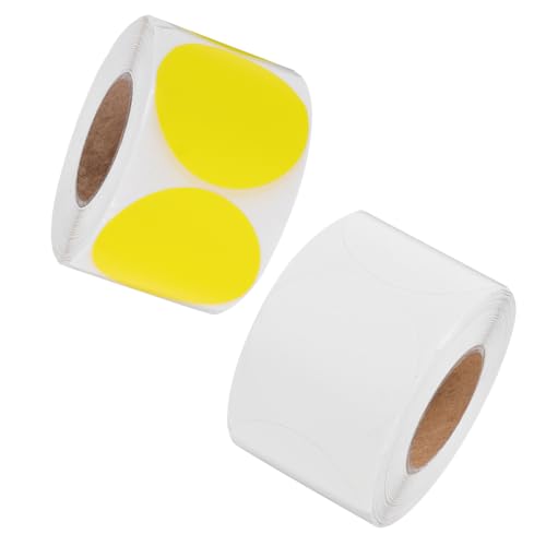 DOITOOL 2 Rollen Etiketten Rund Selbstklebend Bunte Kleine Punktaufkleber Starke Haftung Einfache Anwendung Vielseitig für Büro Lager und Zuhause DOITOOL 2 Rollen Etiketten Rund Selbstklebend Bunte Kleine Punktaufkleber Starke Haftung Einfache Anwendung Vielseitig für Büro Lager und Zuhause von DOITOOL