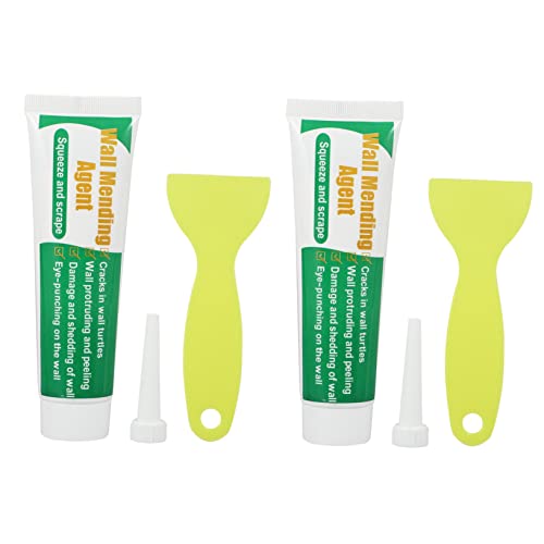 DOITOOL 2 Sätze Mittel zur Reparatur von Rissen Loch Bausatz putz wand reparatur Wandreparaturcreme Wandreparaturkratzer Reparaturpaste für Graffitifugen Wandreparatursalbe Einfügen Green von DOITOOL