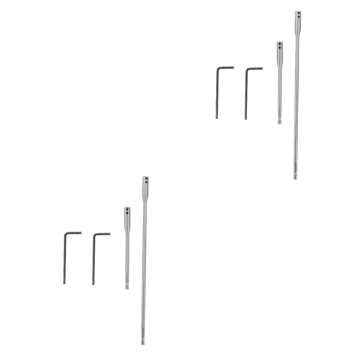 DOITOOL 2 Sätze Pleuelstange bohrer verlängerung Spatenbohrer Gefäßbits Elektrowerkzeuge rechtwinkliger Bohraufsatz Punkt Bohrerverlängerung Bit- Bohrer Handwerkzeug Metall von DOITOOL