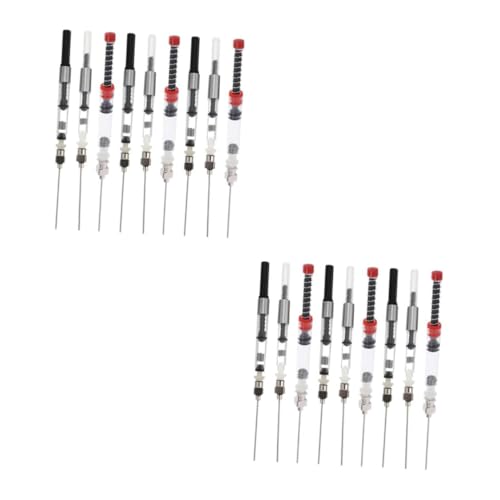 DOITOOL 2 Sätze Tintenabsorber Kalligraphie Pen Einziehbarer Füllfederhalter Werkzeuge Zur Herstellung Von Füllfederhaltern Füllfederhalter Nachfüllbar Füller Rostfreier Stahl 9 Stück * 2 DOITOOL 2 Sätze Tintenabsorber Kalligraphie Pen Einziehbarer Füllfederhalter Werkzeuge Zur Herstellung Von Füllfederhaltern Füllfederhalter Nachfüllbar Füller Rostfreier Stahl 9 Stück * 2 von DOITOOL