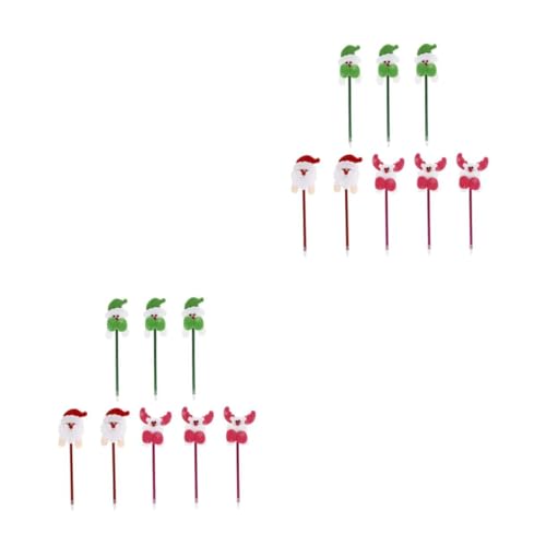 DOITOOL 2 Sätze Weihnachtsstift Ästhetisch Funkelnde Stifte Mehrfarbiger Stift Stifte Für Die Schule Stift Für Festival Kreative Kugelschreiber Stifte Schwamm 8 Stücke * 2 DOITOOL 2 Sätze Weihnachtsstift Ästhetisch Funkelnde Stifte Mehrfarbiger Stift Stifte Für Die Schule Stift Für Festival Kreative Kugelschreiber Stifte Schwamm 8 Stücke * 2 von DOITOOL