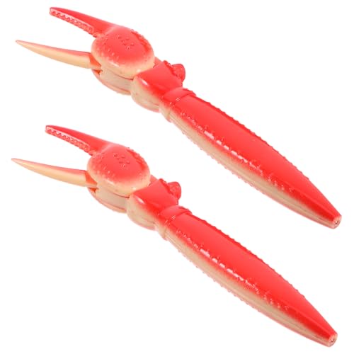 DOITOOL 2 Stück Kugelschreiber Meereskreaturenstifte Krabbenstifte Sea Animal Pen Klaue Zeichenstifte Für Das Büro Praktische Stifte Simulierte Krabbenställe Partygeschenk Plastik Rot DOITOOL 2 Stück Kugelschreiber Meereskreaturenstifte Krabbenstifte Sea Animal Pen Klaue Zeichenstifte Für Das Büro Praktische Stifte Simulierte Krabbenställe Partygeschenk Plastik Rot von DOITOOL
