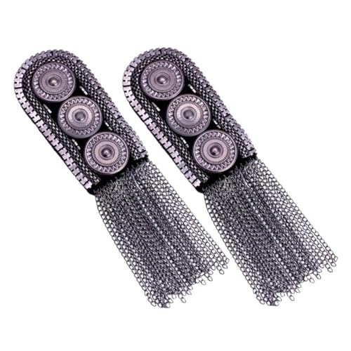 DOITOOL 2 Stück Quasten Schulterepauletten Abzeichen für Shoulder Boards Badge mit Detailreicher Verarbeitung für Auffällige Looks DOITOOL 2 Stück Quasten Schulterepauletten Abzeichen für Shoulder Boards Badge mit Detailreicher Verarbeitung für Auffällige Looks von DOITOOL