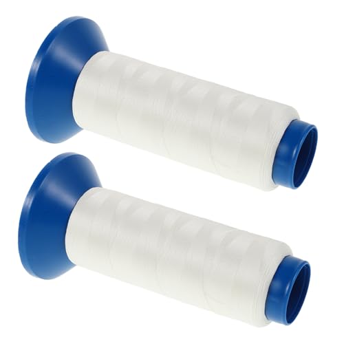 DOITOOL 2 Stück Sticknähgarn Dackelförmige Garnspule Faden Reflektierendes Stickgarn Stickgarn Maschinenstickgarn Beige Thread Polyester-stickmaschinengarn Leuchtende Faser Weiß DOITOOL 2 Stück Sticknähgarn Dackelförmige Garnspule Faden Reflektierendes Stickgarn Stickgarn Maschinenstickgarn Beige Thread Polyester-stickmaschinengarn Leuchtende Faser Weiß von DOITOOL