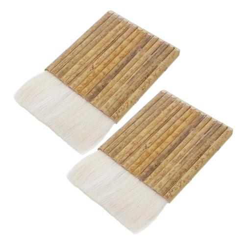 DOITOOL 2 Stück Weiche Bürste Pinsel für Körperbemalung Töpferzubehör Aquarellwerkzeuge chinesische Aquarellpinsel Mischpinsel für die Kartenherstellung Pinsel klein Bambus DOITOOL 2 Stück Weiche Bürste Pinsel für Körperbemalung Töpferzubehör Aquarellwerkzeuge chinesische Aquarellpinsel Mischpinsel für die Kartenherstellung Pinsel klein Bambus von DOITOOL