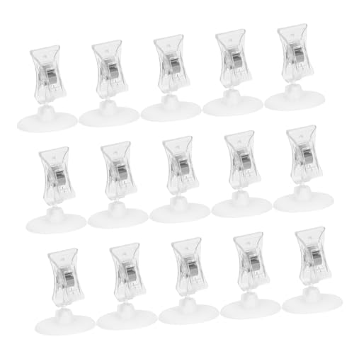 DOITOOL 20 Stück Drehbare Kunststoff Displayschilderhalter mit Verstellbarer Klemme Runder Sockel Kompatibel mit Standard Etiketten für und Werbeanhänger im Einzelhandel und Büro DOITOOL 20 Stück Drehbare Kunststoff Displayschilderhalter mit Verstellbarer Klemme Runder Sockel Kompatibel mit Standard Etiketten für und Werbeanhänger im Einzelhandel und Büro von DOITOOL