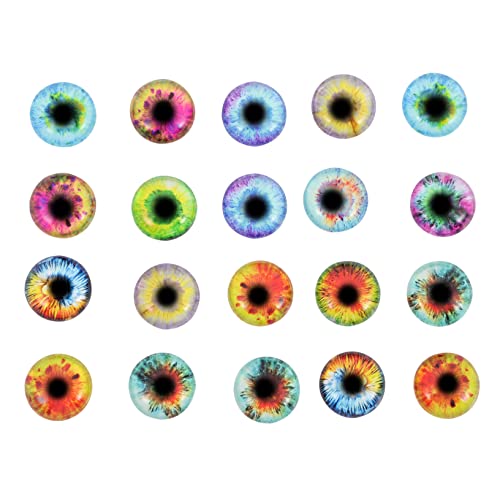 DOITOOL 20 Stück Patches Diy Schmuckherstellung Rund Patches Cabochons Zubehör für Ketten Ohrringe Ringe und Mehr Gemischte Designs DOITOOL 20 Stück Patches Diy Schmuckherstellung Rund Patches Cabochons Zubehör für Ketten Ohrringe Ringe und Mehr Gemischte Designs von DOITOOL