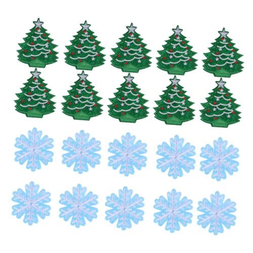 DOITOOL 20 Stück Weihnachts Patch Aufkleber Weihnachts Patches Applikation Aufnäher Weihnachtsapplikation Party Dekorationen Zum Aufnähen Baumstickerei Patch Verzierungen DOITOOL 20 Stück Weihnachts Patch Aufkleber Weihnachts Patches Applikation Aufnäher Weihnachtsapplikation Party Dekorationen Zum Aufnähen Baumstickerei Patch Verzierungen von DOITOOL