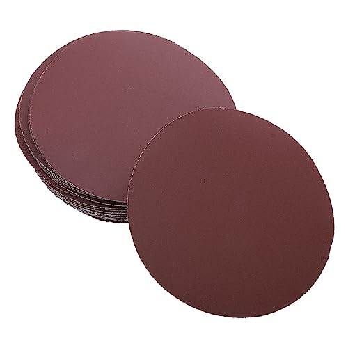 DOITOOL 20St Sandpapier polierpads polishing pad politur pads sanding paper schleifpad Schleifer Schleifpapier Betonbohrer Schleifen Schleifscheiben Sandmaterial rot von DOITOOL