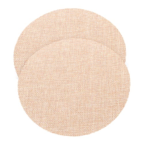 DOITOOL 2St Diffusor-Lampenschirm aus Stoff pendelleuchte deckenleuchten Spotlight-Schattierung kleine Tuchlampe kronleuchter Diffusorlichtschirme Ersatz-Diffusor-Lampenschirm Light Brown von DOITOOL