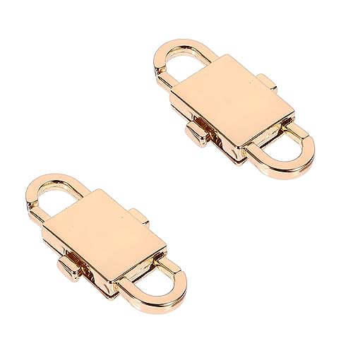 DOITOOL 2Stücke Einstellbare Kettenversteller für Schultertaschen Metallschnallen zur Längenanpassung Einfach zu Bedienen Beutelzubehör für Maximalen Komfort DOITOOL 2Stücke Einstellbare Kettenversteller für Schultertaschen Metallschnallen zur Längenanpassung Einfach zu Bedienen Beutelzubehör für Maximalen Komfort von DOITOOL
