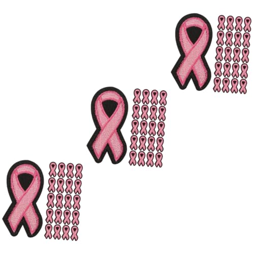 DOITOOL 3 Sätze Stoff-accessoire Buntes Band Weiß Band Annähen Brustband Samtband Gestickte Aufnäher Flicken Aufnähen Band Zum Basteln Krebsband Polyester Rosa 40 Stück * 3 DOITOOL 3 Sätze Stoff-accessoire Buntes Band Weiß Band Annähen Brustband Samtband Gestickte Aufnäher Flicken Aufnähen Band Zum Basteln Krebsband Polyester Rosa 40 Stück * 3 von DOITOOL