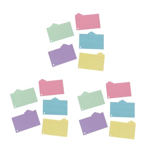 DOITOOL 3 Sätze Vokabelheft Aus Notizpapier Revision Registerkarten Leere Karten Flashcard Farbe Student Leere Karteikarten Lernkarten Karteikarten Zum Lernen Wortkarten 125 Blätter * 3 DOITOOL 3 Sätze Vokabelheft Aus Notizpapier Revision Registerkarten Leere Karten Flashcard Farbe Student Leere Karteikarten Lernkarten Karteikarten Zum Lernen Wortkarten 125 Blätter * 3 von DOITOOL