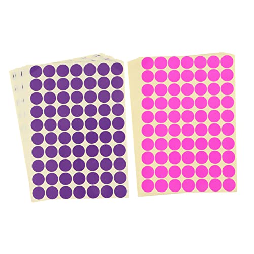 DOITOOL 30 Blatt Farbpunkt-Aufkleber Aufkleberpapier entfernbare Etiketten Kindergarten-Briefpapier Pantry -Etiketten kleine bunte Punktaufkleber farbenfrohe Kreisaufkleber DOITOOL 30 Blatt Farbpunkt-Aufkleber Aufkleberpapier entfernbare Etiketten Kindergarten-Briefpapier Pantry -Etiketten kleine bunte Punktaufkleber farbenfrohe Kreisaufkleber von DOITOOL