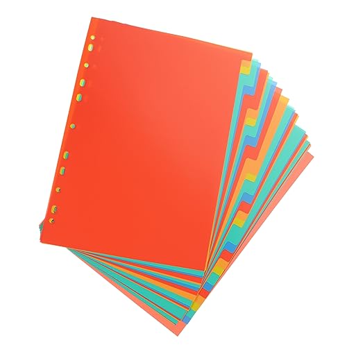 DOITOOL 31 Blatt Indexseiten-paginierungspapier Binderseitenteiler Seitenteiler Für Ordner Mit Registern Zubehör Für Binder-notizbücher Indexteiler Binder Seitenmarkierungen Papiertrenner DOITOOL 31 Blatt Indexseiten-paginierungspapier Binderseitenteiler Seitenteiler Für Ordner Mit Registern Zubehör Für Binder-notizbücher Indexteiler Binder Seitenmarkierungen Papiertrenner von DOITOOL