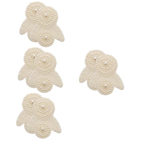 DOITOOL 4 Sätze Hochzeitsschuh Dekoration Stoff Patch Flecken Perle Hüte Nähen Dekorative Kleidung Kleideraufnäher Flicken Für Kleidung Heißschmelzkleber 2 Stücke * 4 DOITOOL 4 Sätze Hochzeitsschuh Dekoration Stoff Patch Flecken Perle Hüte Nähen Dekorative Kleidung Kleideraufnäher Flicken Für Kleidung Heißschmelzkleber 2 Stücke * 4 von DOITOOL