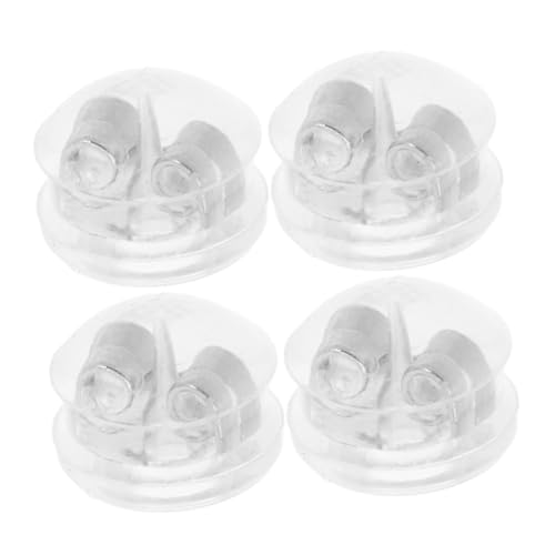 DOITOOL 4 Stück Ohrring Zubehör Ohrringe Ohrring Verschlüsse Ersatz Weiche Ohrring Verschlüsse Ohrring Verschlüsse Aus Silikon Ohrstecker Verschlüsse Aus Silikon Silber Kieselgel DOITOOL 4 Stück Ohrring Zubehör Ohrringe Ohrring Verschlüsse Ersatz Weiche Ohrring Verschlüsse Ohrring Verschlüsse Aus Silikon Ohrstecker Verschlüsse Aus Silikon Silber Kieselgel von DOITOOL