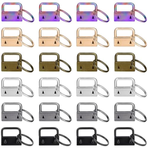 DOITOOL 42 Stück Keychain -Handgelenksgurt Griffe Schließe Lanyards Crimpen Herstellung Karabinerhaken Schlüsselanhänger-Clips zum Basteln Schlüsselanhänger-Armband Eisen DOITOOL 42 Stück Keychain -Handgelenksgurt Griffe Schließe Lanyards Crimpen Herstellung Karabinerhaken Schlüsselanhänger-Clips zum Basteln Schlüsselanhänger-Armband Eisen von DOITOOL