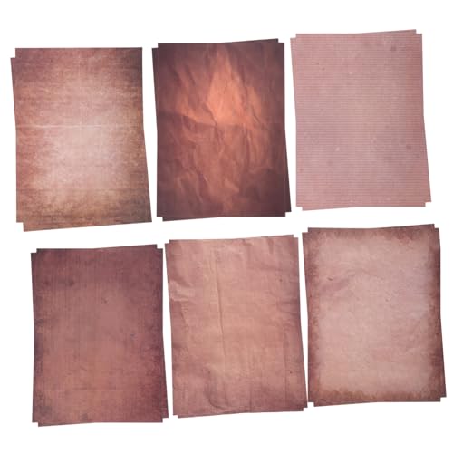 DOITOOL 48 Blatt Vintage Briefpapier Computerpapier Schreibwaren für Briefe Scrollpapier Pergamentdruckerpapier dekoratives Druckerpapier Stationäres Papier Pastellpapier DOITOOL 48 Blatt Vintage Briefpapier Computerpapier Schreibwaren für Briefe Scrollpapier Pergamentdruckerpapier dekoratives Druckerpapier Stationäres Papier Pastellpapier von DOITOOL