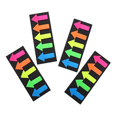 DOITOOL 4Stücke Kreative Haftnotizen Fluoreszierende Klebeetiketten Für Notizbücher Selbstklebende Index Marker Für Schule Und Büro DOITOOL 4Stücke Kreative Haftnotizen Fluoreszierende Klebeetiketten Für Notizbücher Selbstklebende Index Marker Für Schule Und Büro von DOITOOL