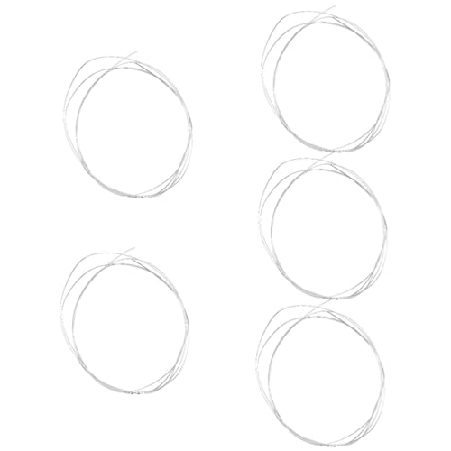 DOITOOL 5 Rollen Reine für Schmuckherstellung Diy Schmuckdraht Vielseitig und Hautfreundlich für Armbänder und Ringe DOITOOL 5 Rollen Reine für Schmuckherstellung Diy Schmuckdraht Vielseitig und Hautfreundlich für Armbänder und Ringe von DOITOOL