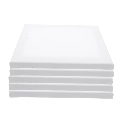 DOITOOL 5 Stück Kunstleinwände Zum Malen Quadratische Leinwandplatte Für Gespannte Bretter Art Canvas Boards Leere Leere Malleinwand Maltafeln Auf Weiß Holz DOITOOL 5 Stück Kunstleinwände Zum Malen Quadratische Leinwandplatte Für Gespannte Bretter Art Canvas Boards Leere Leere Malleinwand Maltafeln Auf Weiß Holz von DOITOOL