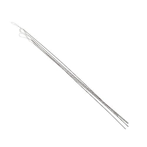 DOITOOL 5 Stück Perlennadel rostfrei Einfädeln Anlasser sehr Sticknadeln spitz Stickereien Nadeln Werkzeuge zur Herstellung von Armbändern Stickwerkzeuge Eisendraht Silver DOITOOL 5 Stück Perlennadel rostfrei Einfädeln Anlasser sehr Sticknadeln spitz Stickereien Nadeln Werkzeuge zur Herstellung von Armbändern Stickwerkzeuge Eisendraht Silver von DOITOOL