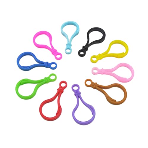 DOITOOL 50Stücke Acryl Schlüsselringe Karabiner Clips für DIY Zubehör Vielseitige Schlüsselanhänger und Taschenaccessoires Bastelprojekte und DOITOOL 50Stücke Acryl Schlüsselringe Karabiner Clips für DIY Zubehör Vielseitige Schlüsselanhänger und Taschenaccessoires Bastelprojekte und von DOITOOL