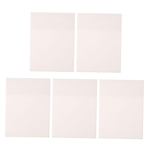 DOITOOL 5Stücke Transparente Wasserdichte Haftnotizen Praktische Memo Pads für Schule und Büro Beschriftbar für Notizen und Erinnerungen Hohe Haftkraft Großformatig DOITOOL 5Stücke Transparente Wasserdichte Haftnotizen Praktische Memo Pads für Schule und Büro Beschriftbar für Notizen und Erinnerungen Hohe Haftkraft Großformatig von DOITOOL