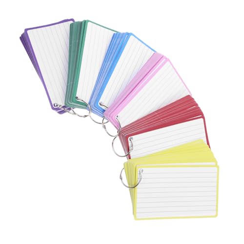 DOITOOL 6 Karteikarten Zum Lernen Mini-notizblöcke Notizbücher Aufnehmen Lernkarten Sprachkarten Meeting-notizbücher Karteikarten Notizbuch Kleiner Notizblock Memo -karten Indexpads Eisen DOITOOL 6 Karteikarten Zum Lernen Mini-notizblöcke Notizbücher Aufnehmen Lernkarten Sprachkarten Meeting-notizbücher Karteikarten Notizbuch Kleiner Notizblock Memo -karten Indexpads Eisen von DOITOOL