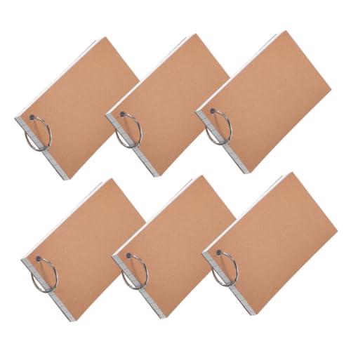 DOITOOL 6 Notizbuch Karteikarten Indexpads Notepad aufnehmen kleiner Notizblock Karteikarten zum Lernen Sprachkarten Notizblöcke für Studenten Lernkarten Mini-Notizblöcke Eisen Weiß DOITOOL 6 Notizbuch Karteikarten Indexpads Notepad aufnehmen kleiner Notizblock Karteikarten zum Lernen Sprachkarten Notizblöcke für Studenten Lernkarten Mini-Notizblöcke Eisen Weiß von DOITOOL